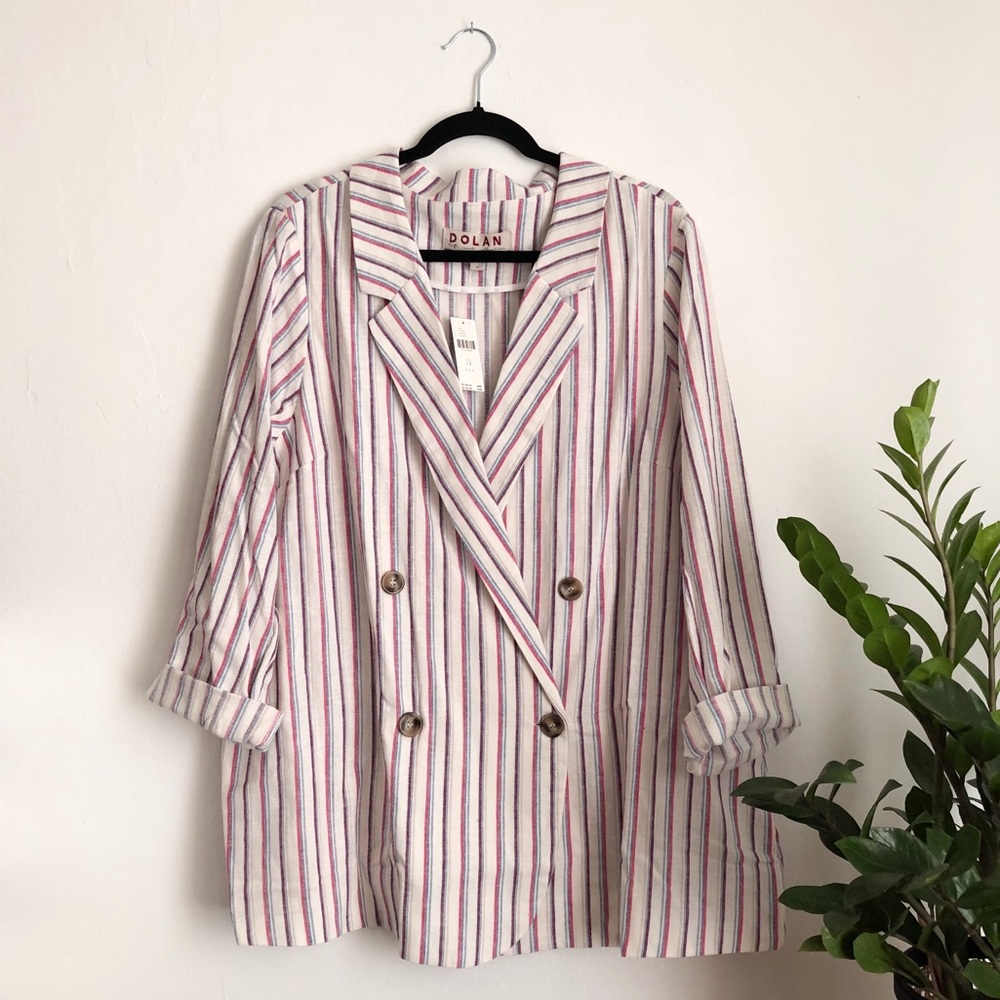 Anthropologie Double Breasted Blazer